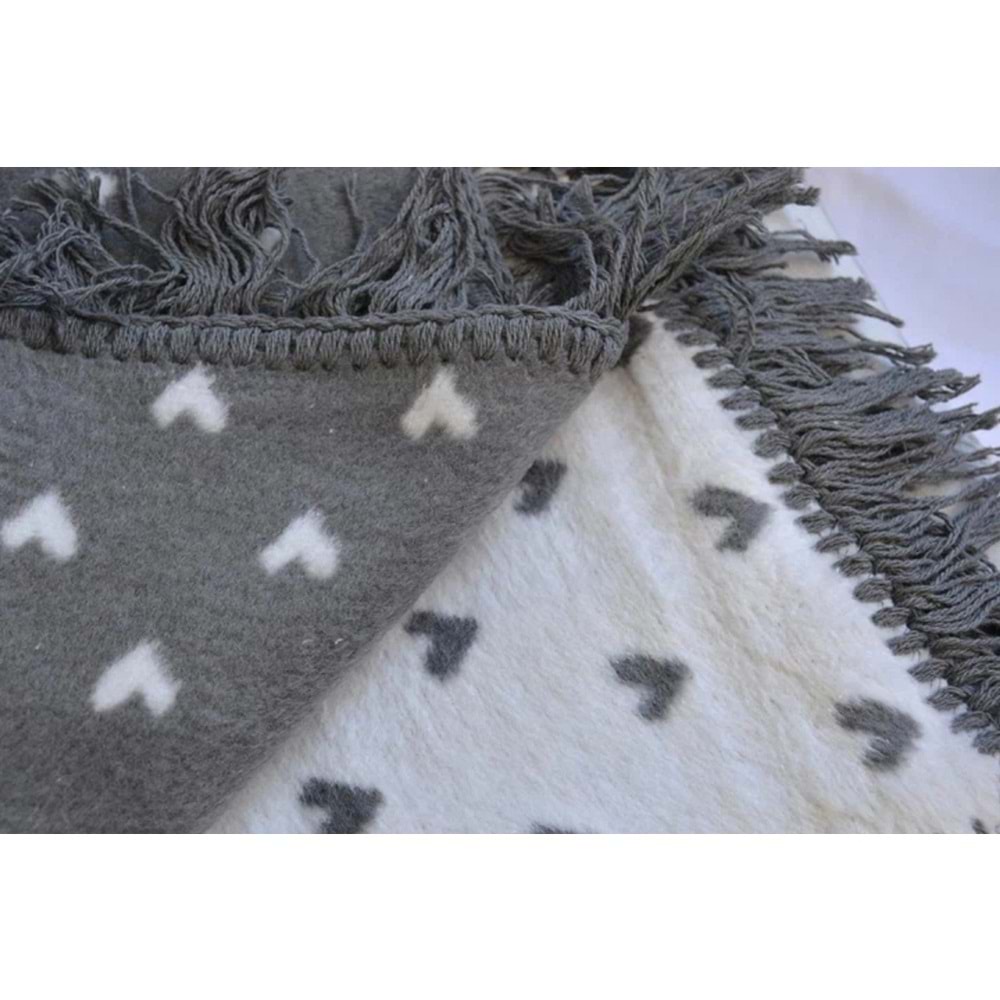 Fico Yılbaşı Temalı Çift Taraflı Çift Kişilik Battaniye 180x220 cm