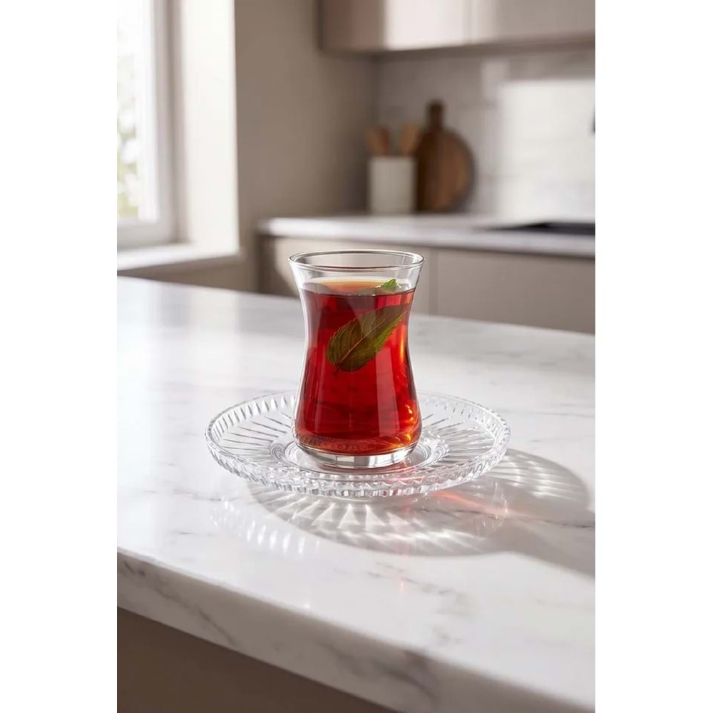 Elysia 6'lı Çay Tabağı