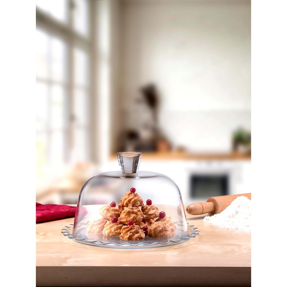 Paşabahçe PATISSERIE PETITE KAPAKLI SERVİS TABAĞI