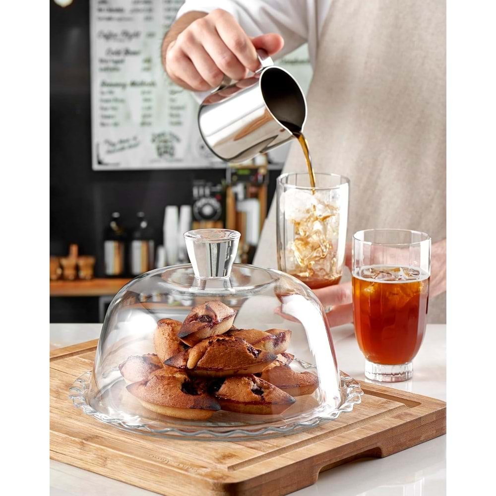 Paşabahçe PATISSERIE PETITE KAPAKLI SERVİS TABAĞI