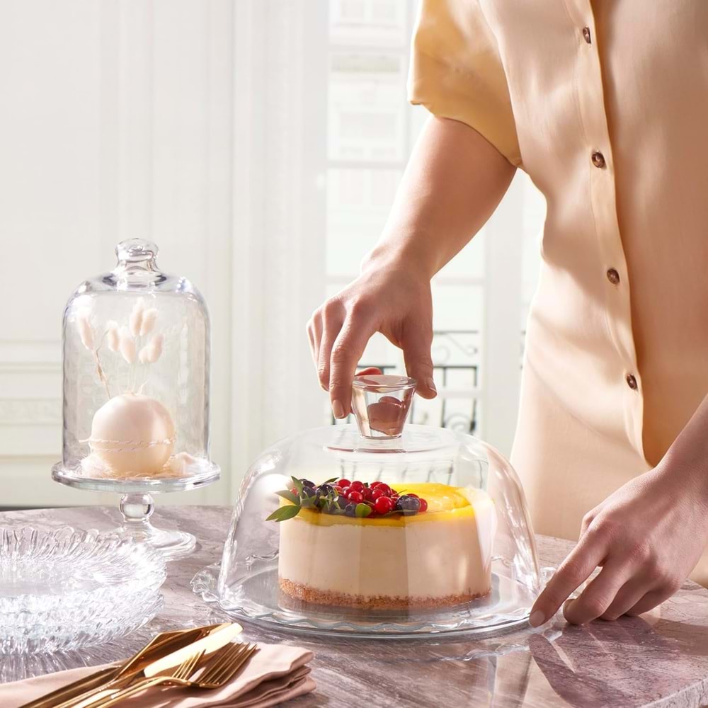 Paşabahçe PATISSERIE PETITE KAPAKLI SERVİS TABAĞI