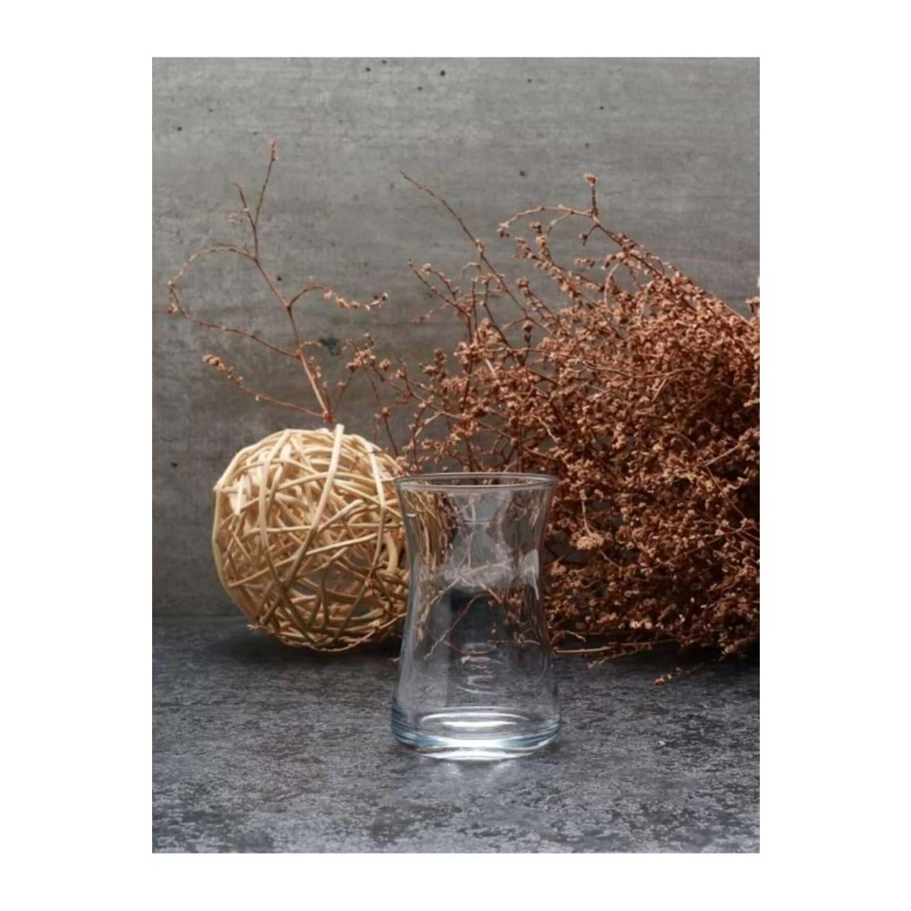 Heybeli 6'lı Çay Bardağı Seti