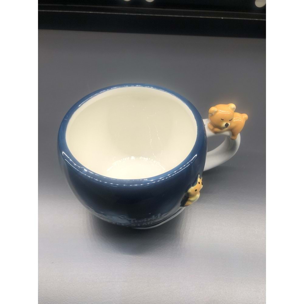 3D Hayvan Figürlü Özel Tasarım Kupa -2-460ml