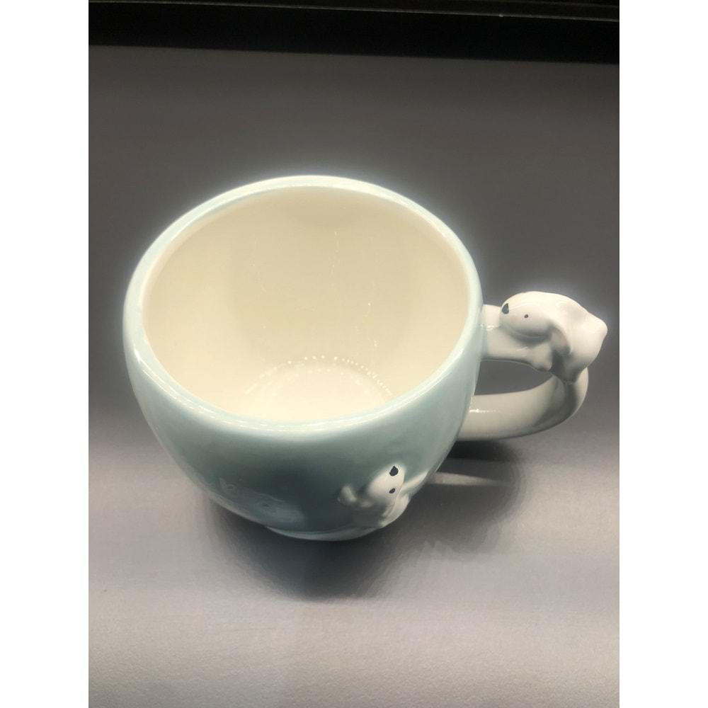 3D Hayvan Figürlü Özel Tasarım Kupa -3-460ml