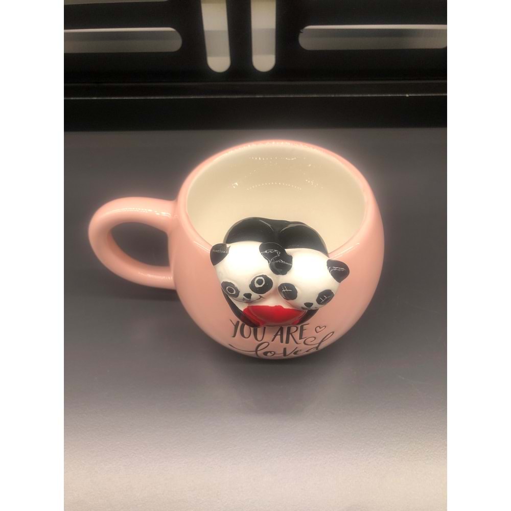 3D Hayvan Figürlü Özel Tasarım Kupa -6-460ml