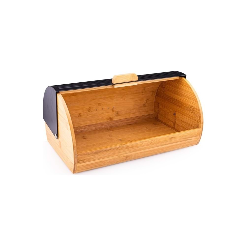 Bambu Line Ekmek Kutusu Siyah Kapaklı