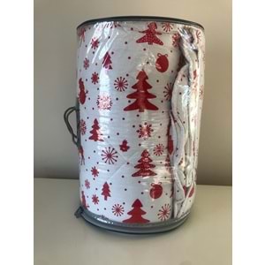 Yılbaşı Temalı Yorgan Çİft Kişilik %100 Pamuklu Kumaş