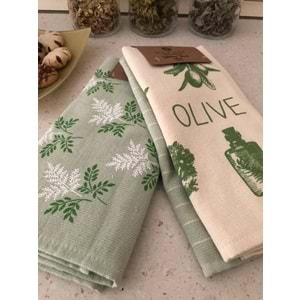 Olive 4'lü Mutfak Havlusu 40x60 cm