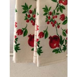 Nar 4'lü Mutfak Havlusu 40x60 cm