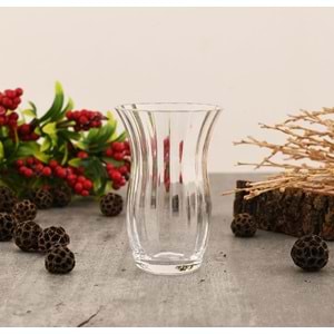 Paşabahçe Özel Yapım El İmalatı Crystallin Rose 6 lı Çay Bardağı