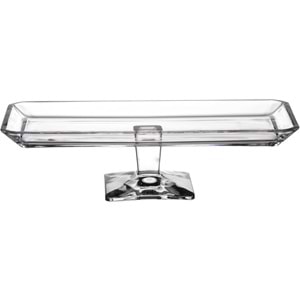 Nude Grace Özel Yapım Ayaklı Dikdörtgen Servis Tabağı