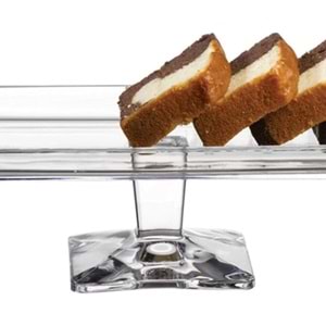 Nude Grace Özel Yapım Ayaklı Dikdörtgen Servis Tabağı