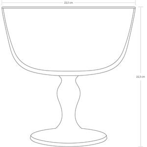 Paşabahçe PETITE PATISSERIE Ayaklı Servis Kasesi