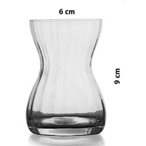 Paşabahçe Özel Yapım El İmalatı Crystallin Berry 6 lı Çay Bardağı