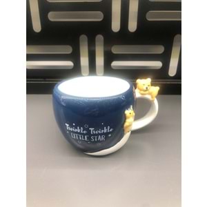 3D Hayvan Figürlü Özel Tasarım Kupa -2-460ml