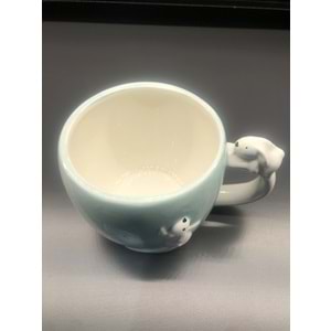 3D Hayvan Figürlü Özel Tasarım Kupa -3-460ml