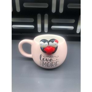 3D Hayvan Figürlü Özel Tasarım Kupa -5-460ml