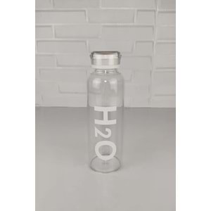 H2O Borosilikat Cam Matara 500 ml Beyaz
