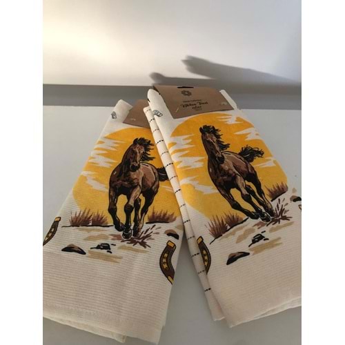 4'lü Mutfak Havlusu Horse 40x60 cm