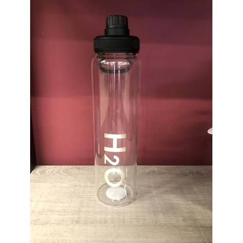 H2O Cam Matara 1 LT (1000 ml) Siyah