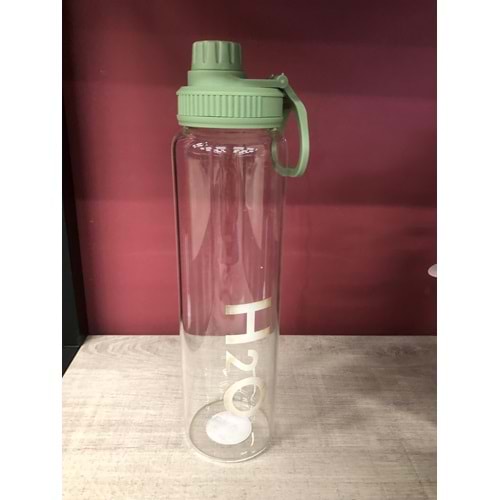 H2O Cam Matara 1 LT (1000 ml) Yeşil