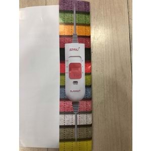 Elektrikli Isıtıcı Battaniye 120x155 cm -Pembe (Tek ve Çift Kişilik Yatağa Uygun)