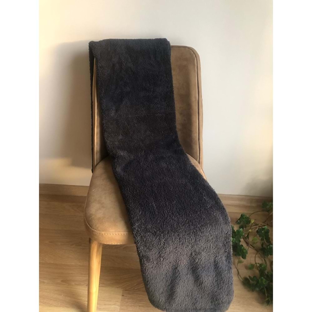 Tek Kişilik Welsoft TV Battaniye 130x170 cm Siyah