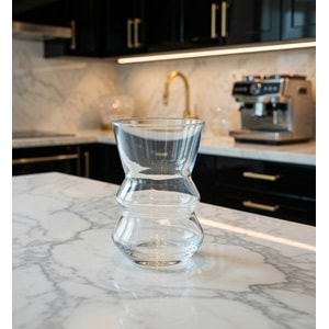 Paşabahçe Özel Yapım El İmalatı Crystallin İron 6 lı Çay Bardağı