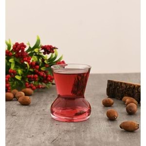 Paşabahçe Özel Yapım El İmalatı Crystallin Taro 6 lı Çay Bardağı