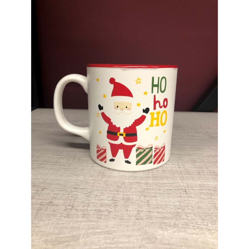 Yılbaşı Temalı Özel Tasarım Kupa Noel Baba